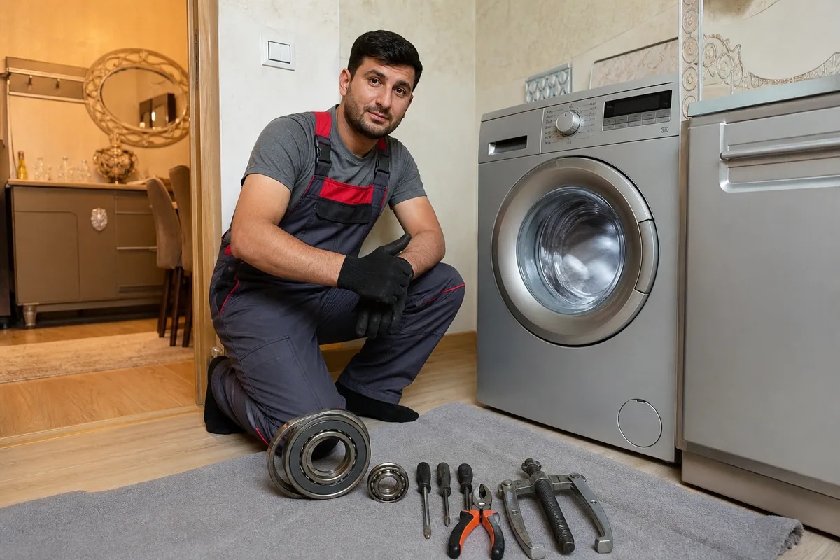 Masazırda paltaryuyan sıxma nasazlığının təmiri